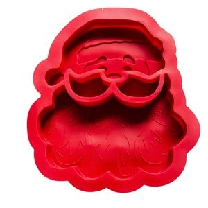 New silicone, Santa Claus cake pan